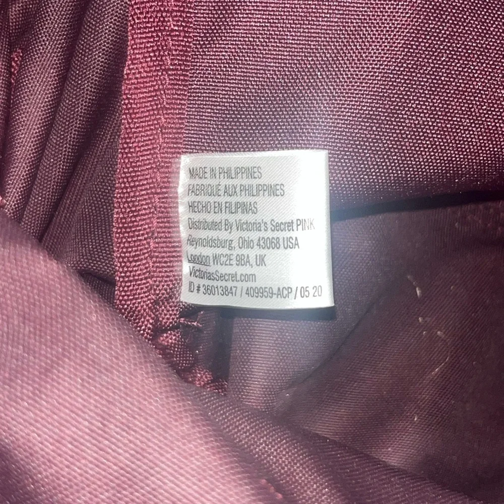VGUC Pink Victoria’s Secret Multi-pocket Full Sized Backpack - Burgundy
